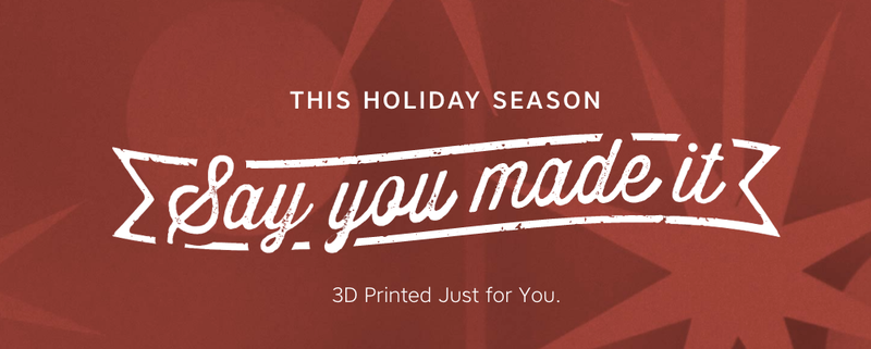 Shapeways: 20% off everything with code TECHLOVERS